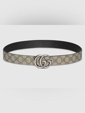 Gucci Marmont GG Reversible Leather Belt